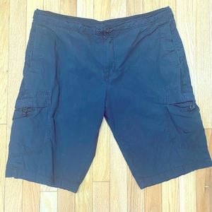 NIKE CARGO AND LRG STRIPED SHORTS